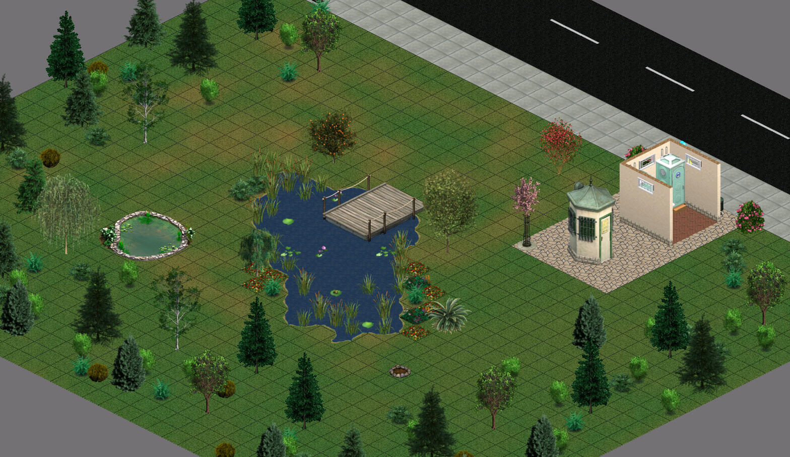 peace park in downtown