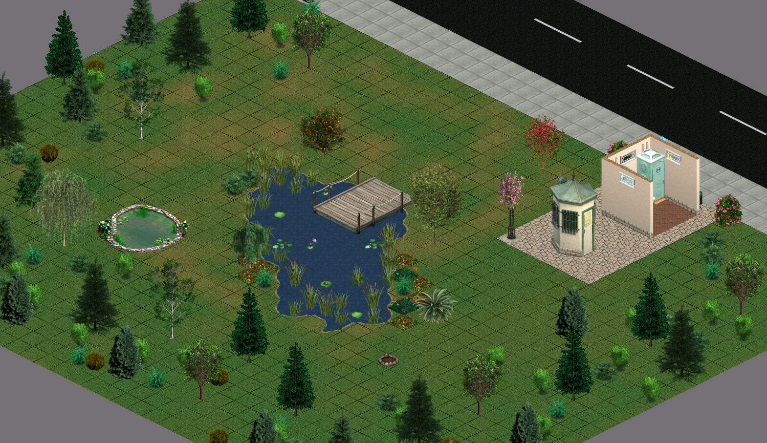 peace park in downtown peace park in downtown